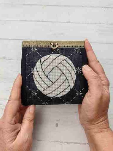 kit para que te cosas tu monedero de boquilla tipo cofre de 11,5 cms.