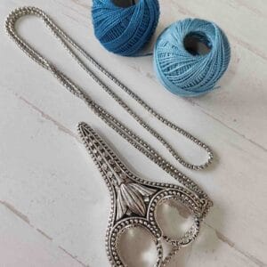 tijeras vintage chatelaine