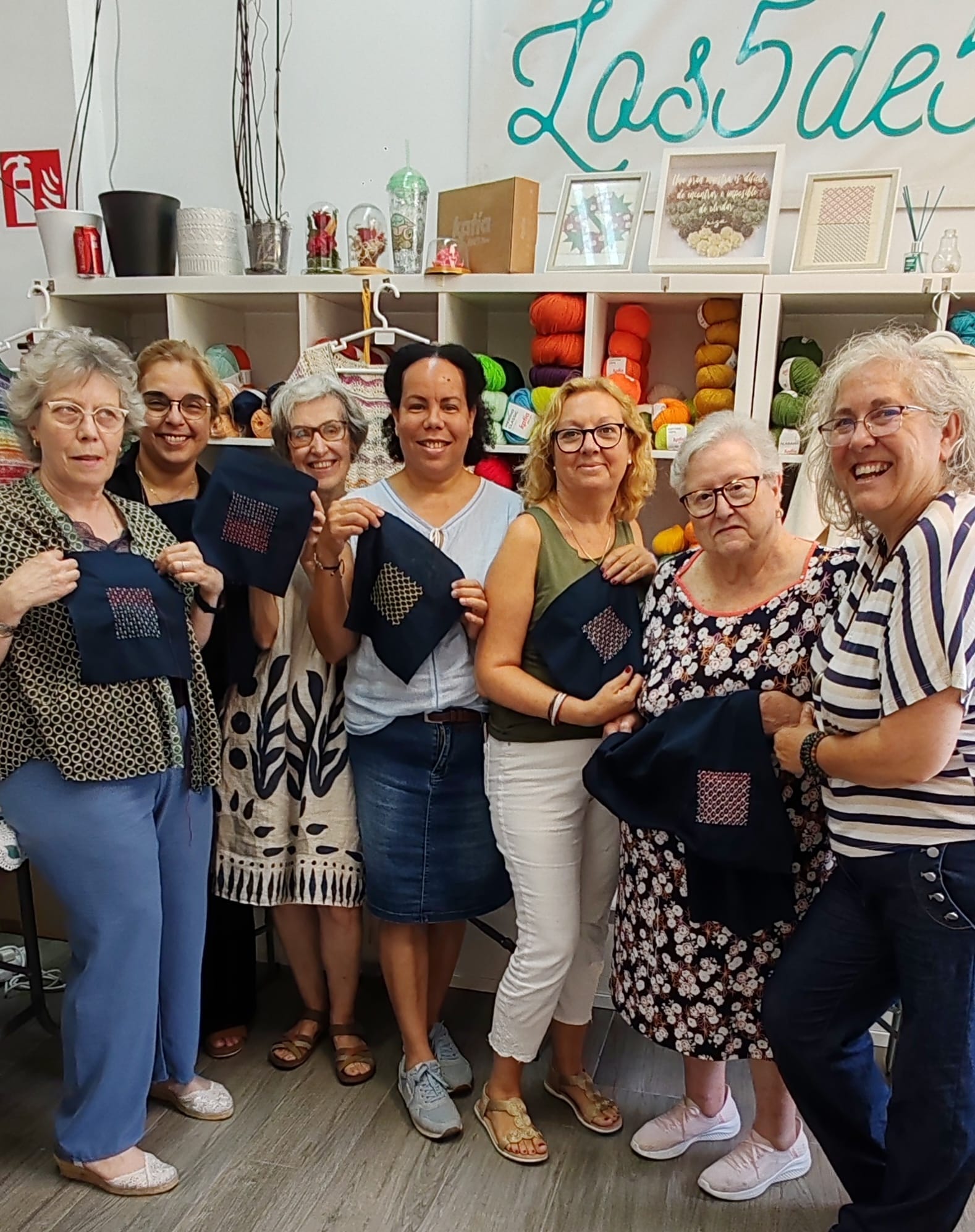 Reserva taller de sashiko en Barcelona el 17 de enero de 2026