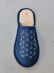 ki t de zapatillas de sashiko par bordar y coser