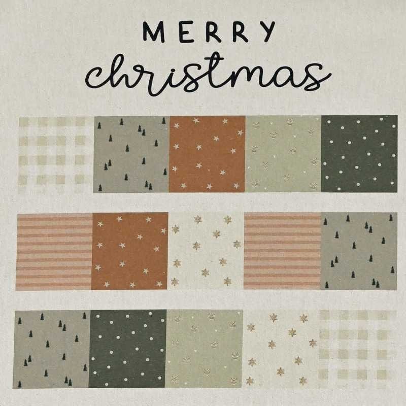 panel calendario de adviento para coser tú misma