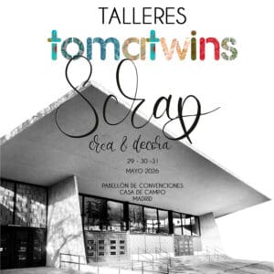 Talleres durante La Feria Scrap Crea y Decora de Madrid (29-20-31 de Mayo)